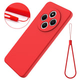 Xiaomi Redmi 17C (4G) EIDERWOOD Silicone Case W. Strap - Red