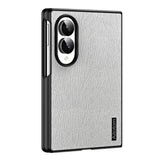 Samsung Galaxy Z Fold8 EIDERWOOD Hybrid Case with Wood Texture - Grey