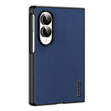 Samsung Galaxy Z Fold8 EIDERWOOD Hybrid Case with Wood Texture - Blue