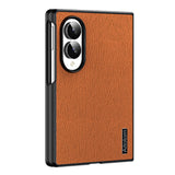 Samsung Galaxy Z Fold8 EIDERWOOD Hybrid Case with Wood Texture - Brown