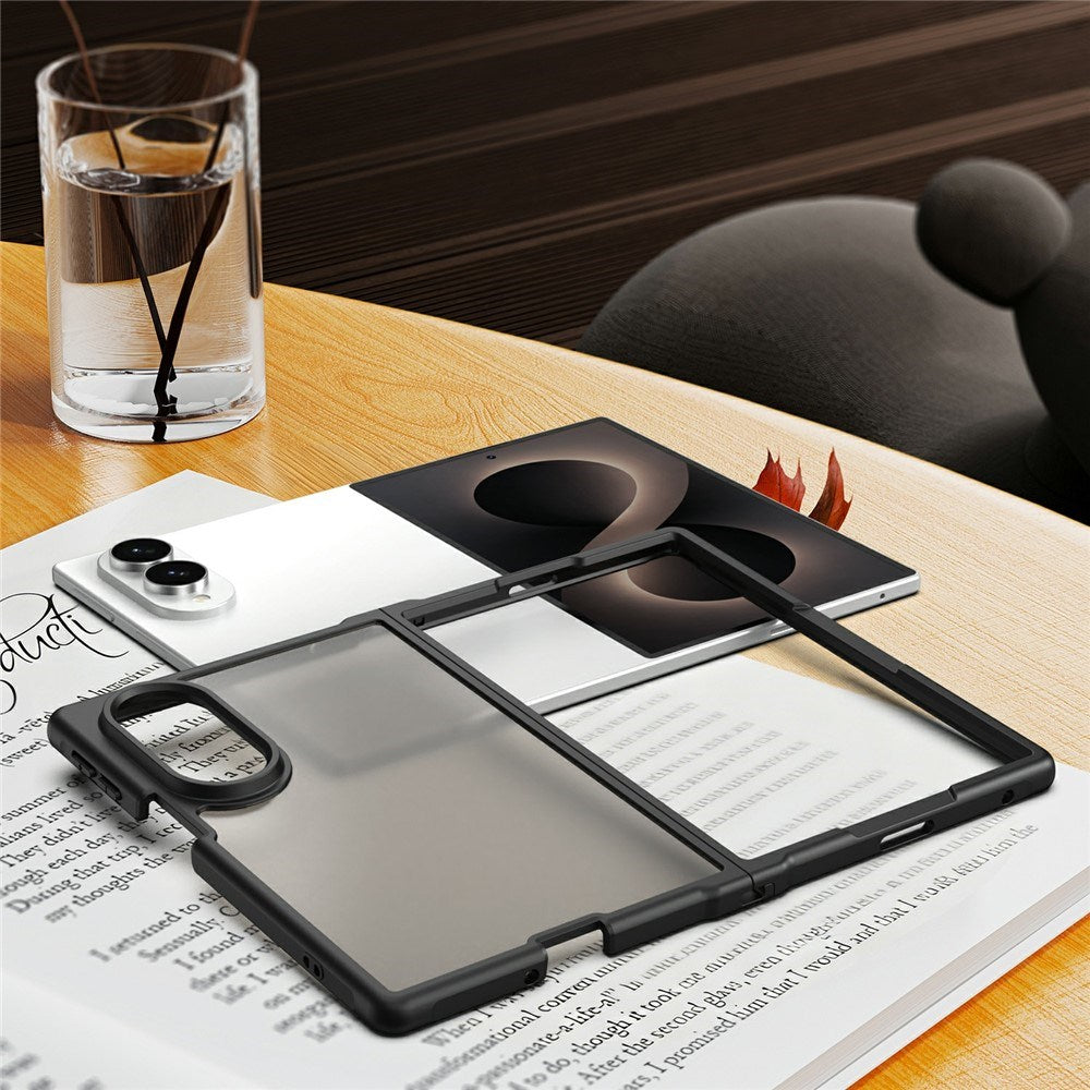 Samsung Galaxy Z Fold8 EIDERWOOD Mat Hybrid Case - Black