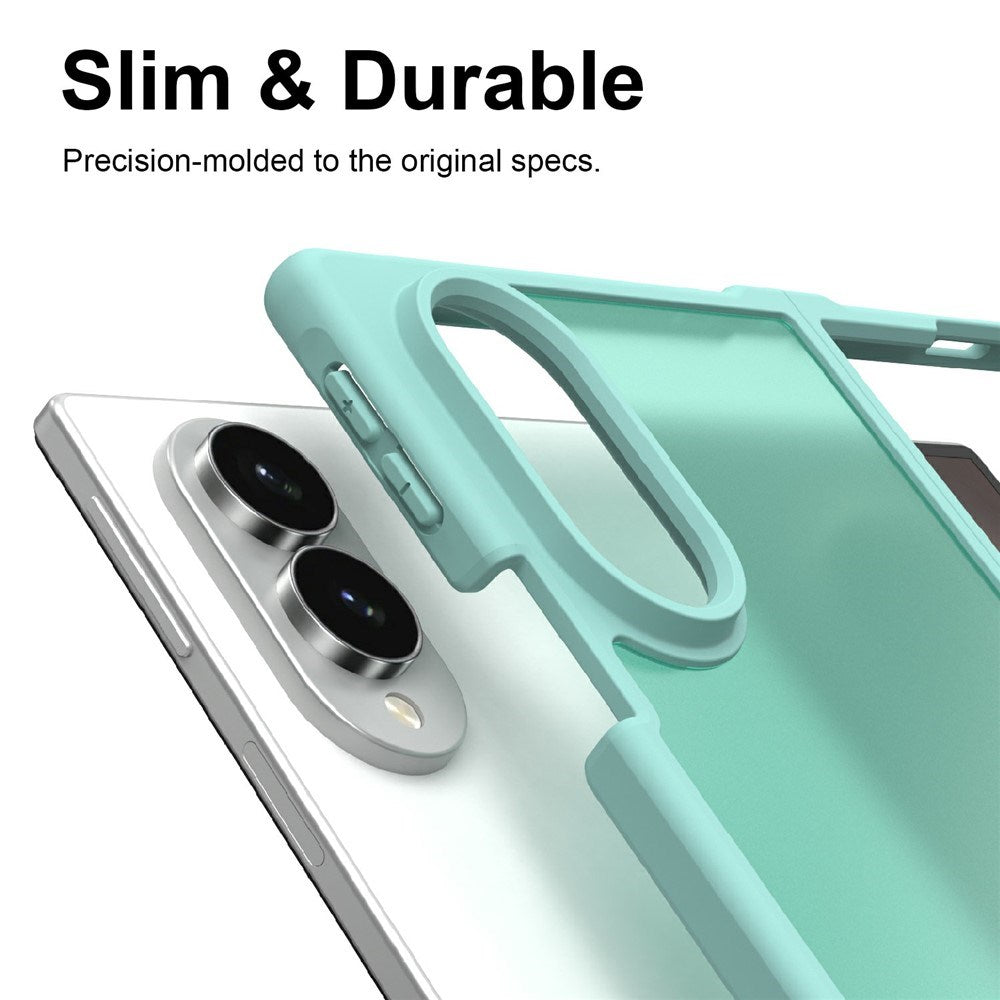 Samsung Galaxy Z Fold8 EIDERWOOD Mat Hybrid Case - Turquoise
