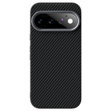 Google Pixel 11 Pro ABEEL Hybrid Case with Carbon Fiber Texture - Black