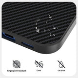 Google Pixel 11 Pro ABEEL Hybrid Case with Carbon Fiber Texture - Black