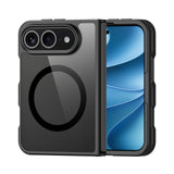 iPhone Fold DUX DUCIS Aimo Series Hybrid Case - MagSafe Kompatibel - Transparent / Black