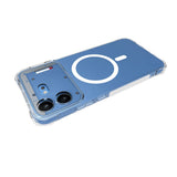 Nothing Phone (4b) WANLONFENG Flexible Plastic Case - MagSafe Compatible - Transparent