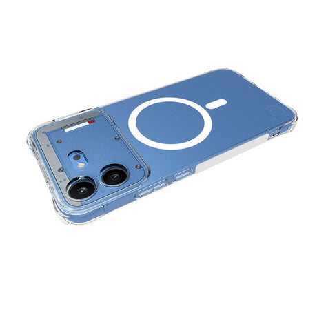 Nothing Phone (4b) WANLONFENG Flexible Plastic Case - MagSafe Compatible - Transparent