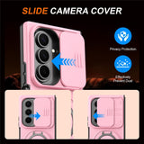 Samsung Galaxy Z Fold8 Ultra / Fold7 EIDERWOOD Hybrid Cover med 360° Rotatable Kickstand & Camera Protection - MagSafe Compatible - Pink