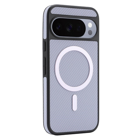 Google Pixel 11 / 11 Pro EIDERWOOD Case with Carbon Structure - MagSafe Compatible - Purple