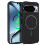 Google Pixel 11 Pro XL EIDERWOOD Case with Carbon Structure - MagSafe Compatible - Black