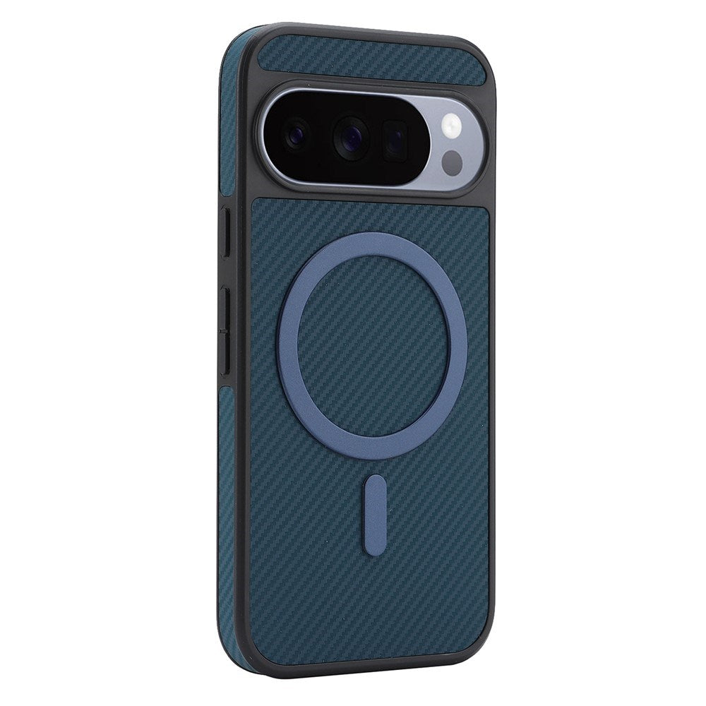 Google Pixel 11 Pro XL EIDERWOOD Case with Carbon Structure - MagSafe Compatible - Blue