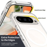 Google Pixel 11 Pro Protection Set with 1 x MagSafe Cover & 2 x Screen Protector & 2 x Camera Lens Glass - Transparent