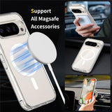 Google Pixel 11 Pro Protection Set with 1 x MagSafe Cover & 2 x Screen Protector & 2 x Camera Lens Glass - Transparent