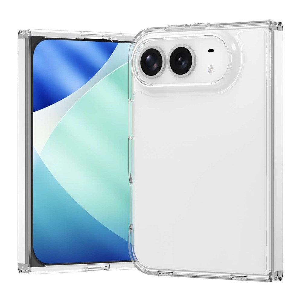 iPhone Fold EIDERWOOD Hybrid Plastic Case - Transparent