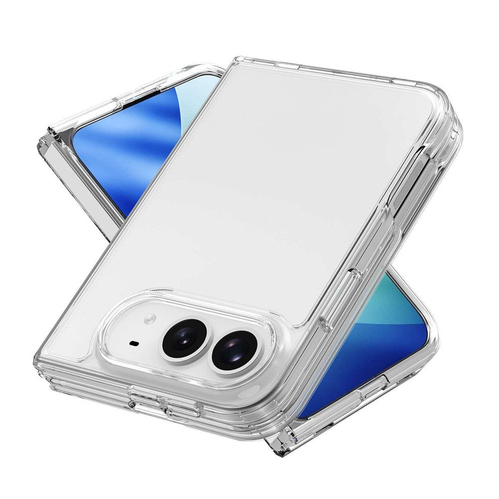 iPhone Fold EIDERWOOD Hybrid Plastic Case - Transparent