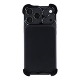 iPhone 18 Pro Two-Piece Metal Bumper Case - Black