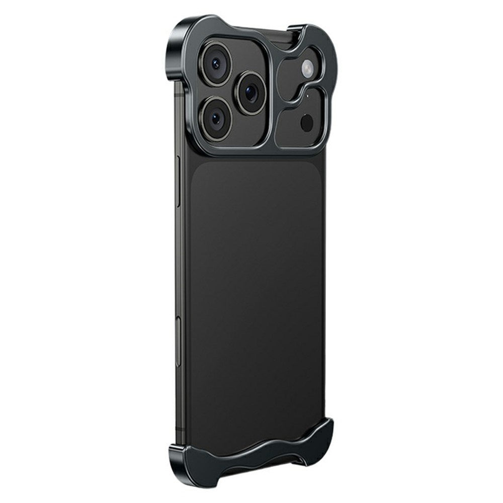 iPhone 18 Pro Two-Piece Metal Bumper Case - Black