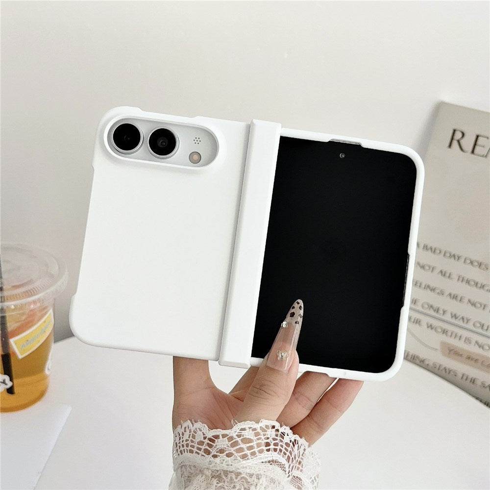 iPhone Fold EIDERWOOD Hard Plastic Case - White