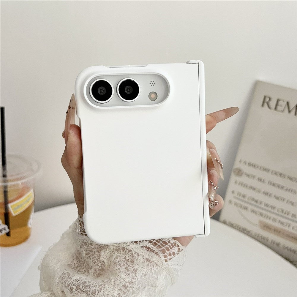 iPhone Fold EIDERWOOD Hard Plastic Case - White