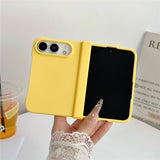 iPhone Fold EIDERWOOD Hard Plastic Case - Yellow