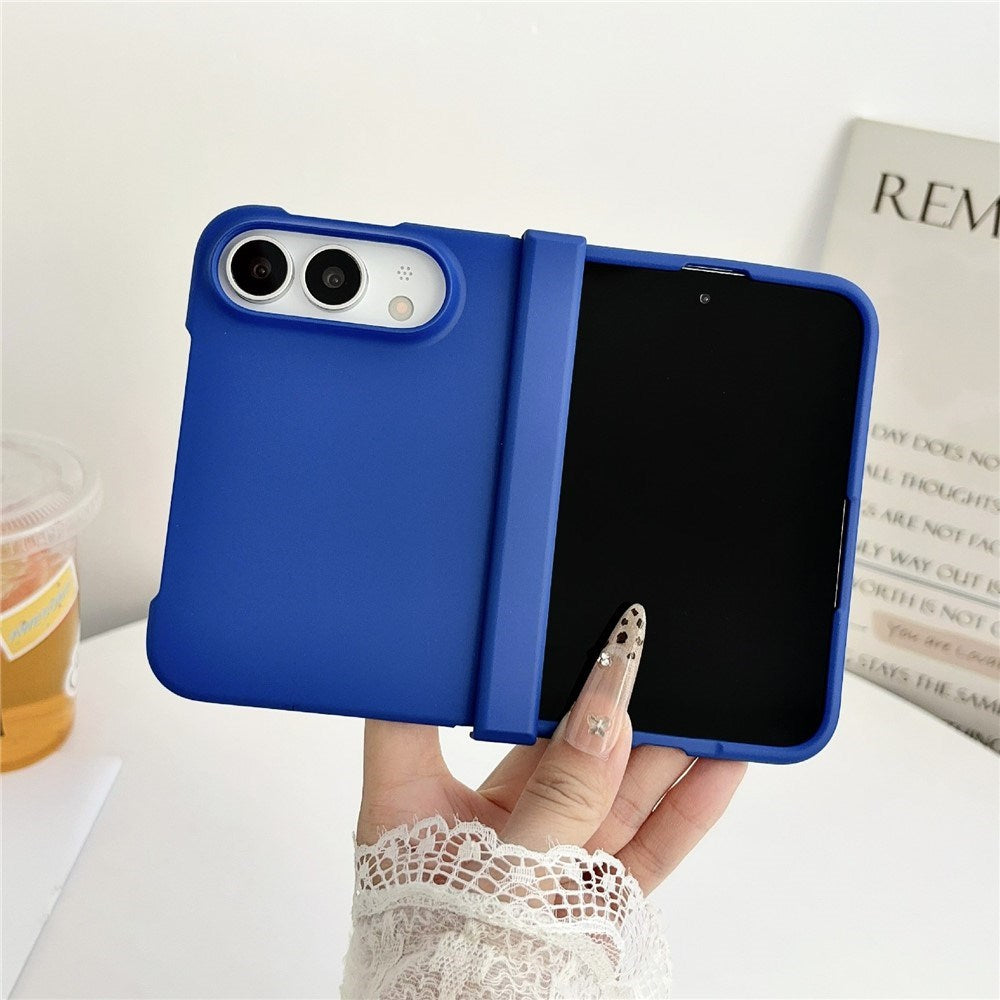 iPhone Fold EIDERWOOD Hard Plastic Case - Dark Blue