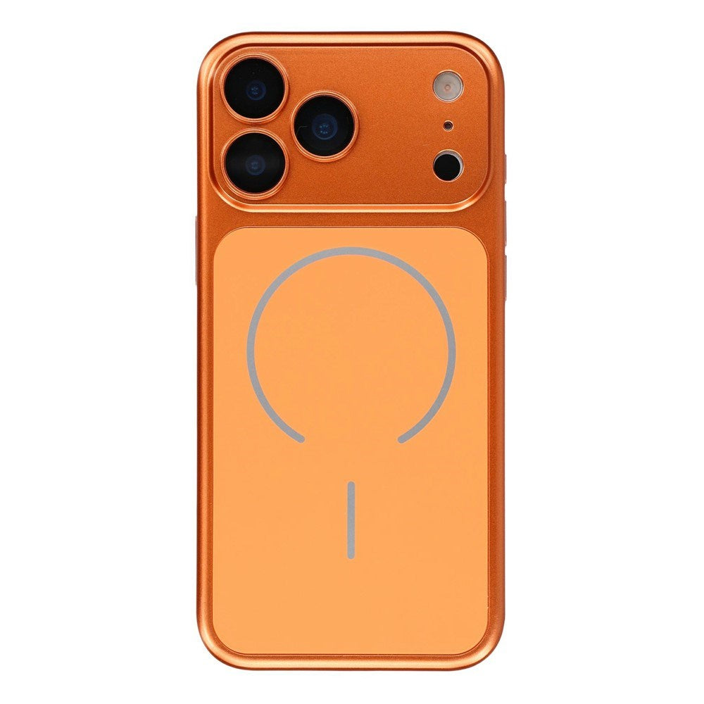 iPhone 18 Pro / 17 Pro EIDERWOOD Hard Plastic Case w. Camera Protector - MagSafe Compatible - Orange