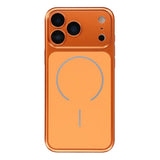 iPhone 18 Pro / 17 Pro EIDERWOOD Hard Plastic Case w. Camera Protector - MagSafe Compatible - Orange
