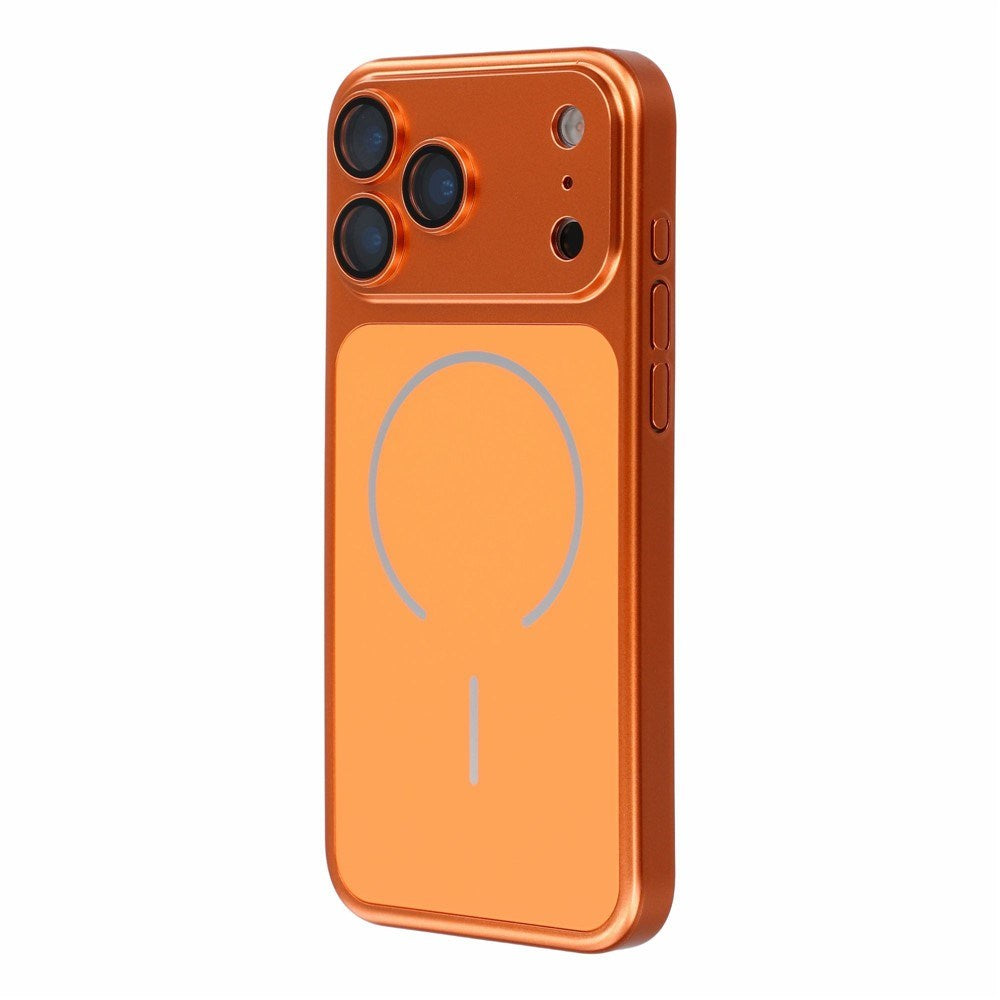 iPhone 18 Pro / 17 Pro EIDERWOOD Hard Plastic Case w. Camera Protector - MagSafe Compatible - Orange