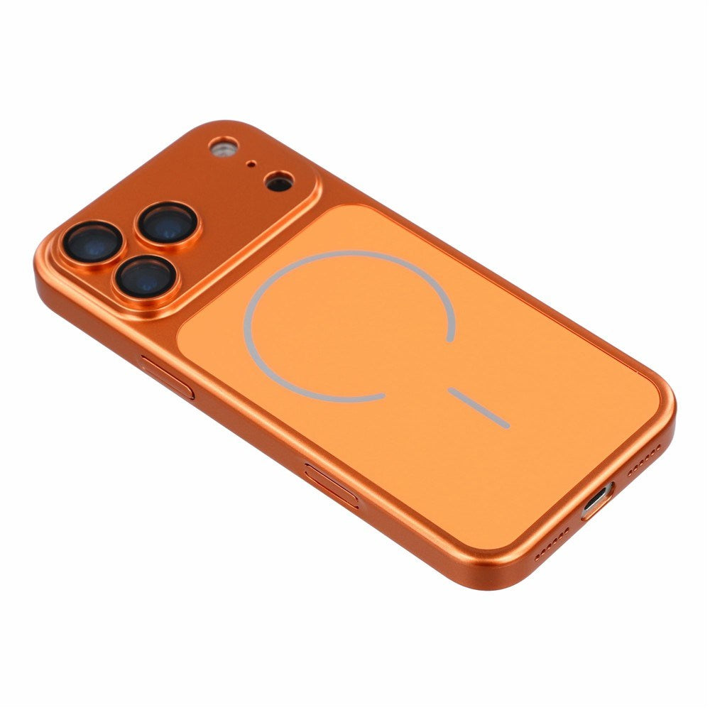 iPhone 18 Pro / 17 Pro EIDERWOOD Hard Plastic Case w. Camera Protector - MagSafe Compatible - Orange
