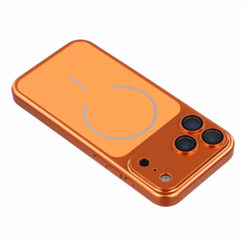 iPhone 18 Pro / 17 Pro EIDERWOOD Hard Plastic Case w. Camera Protector - MagSafe Compatible - Orange