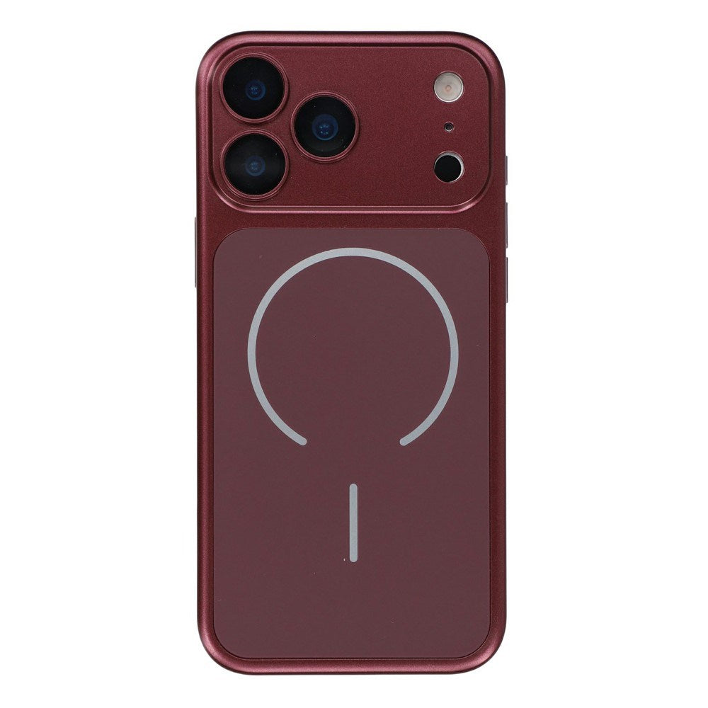 iPhone 18 Pro / 17 Pro EIDERWOOD Hard Plastic Case w. Camera Protector - MagSafe Compatible - Red