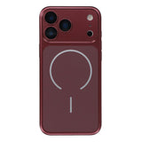 iPhone 18 Pro / 17 Pro EIDERWOOD Hard Plastic Case w. Camera Protector - MagSafe Compatible - Red