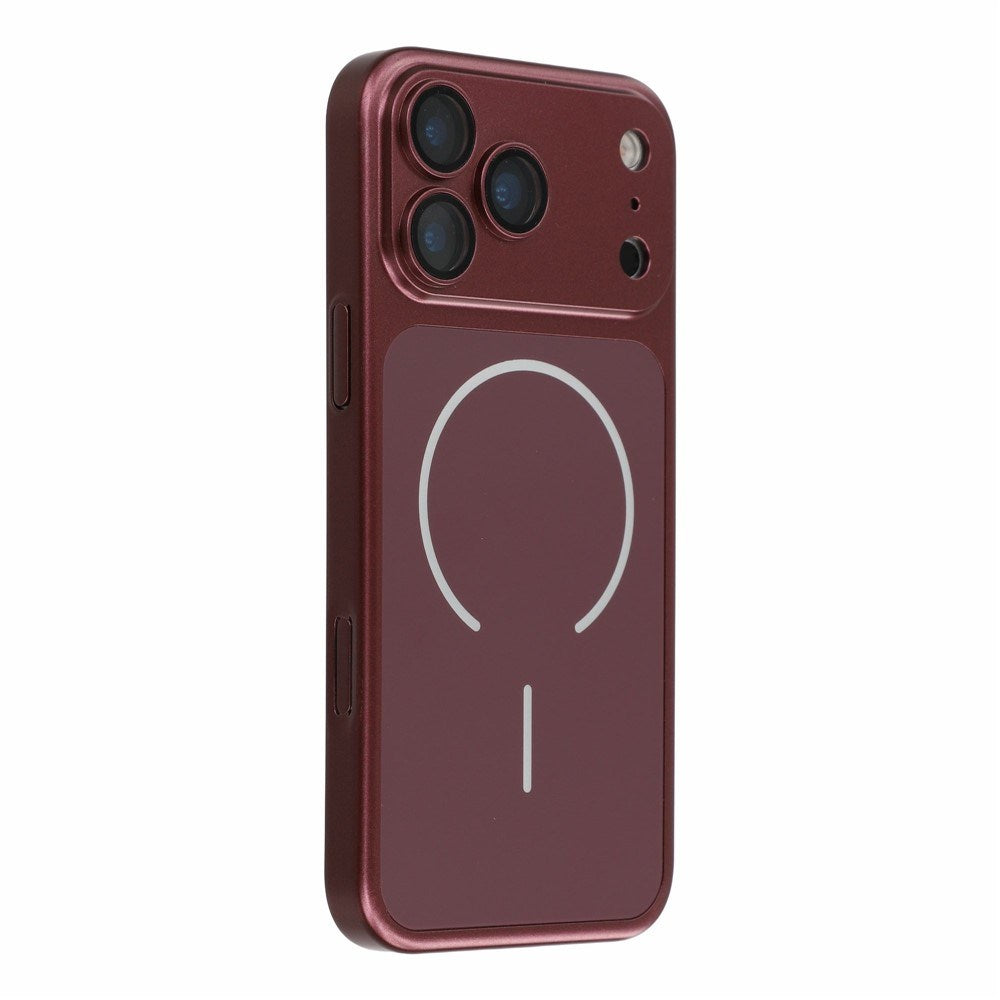 iPhone 18 Pro / 17 Pro EIDERWOOD Hard Plastic Case w. Camera Protector - MagSafe Compatible - Red
