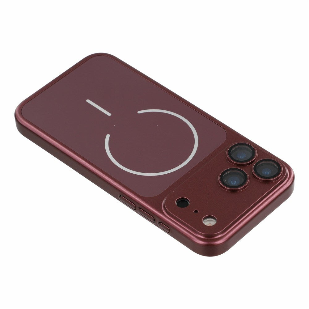 iPhone 18 Pro / 17 Pro EIDERWOOD Hard Plastic Case w. Camera Protector - MagSafe Compatible - Red