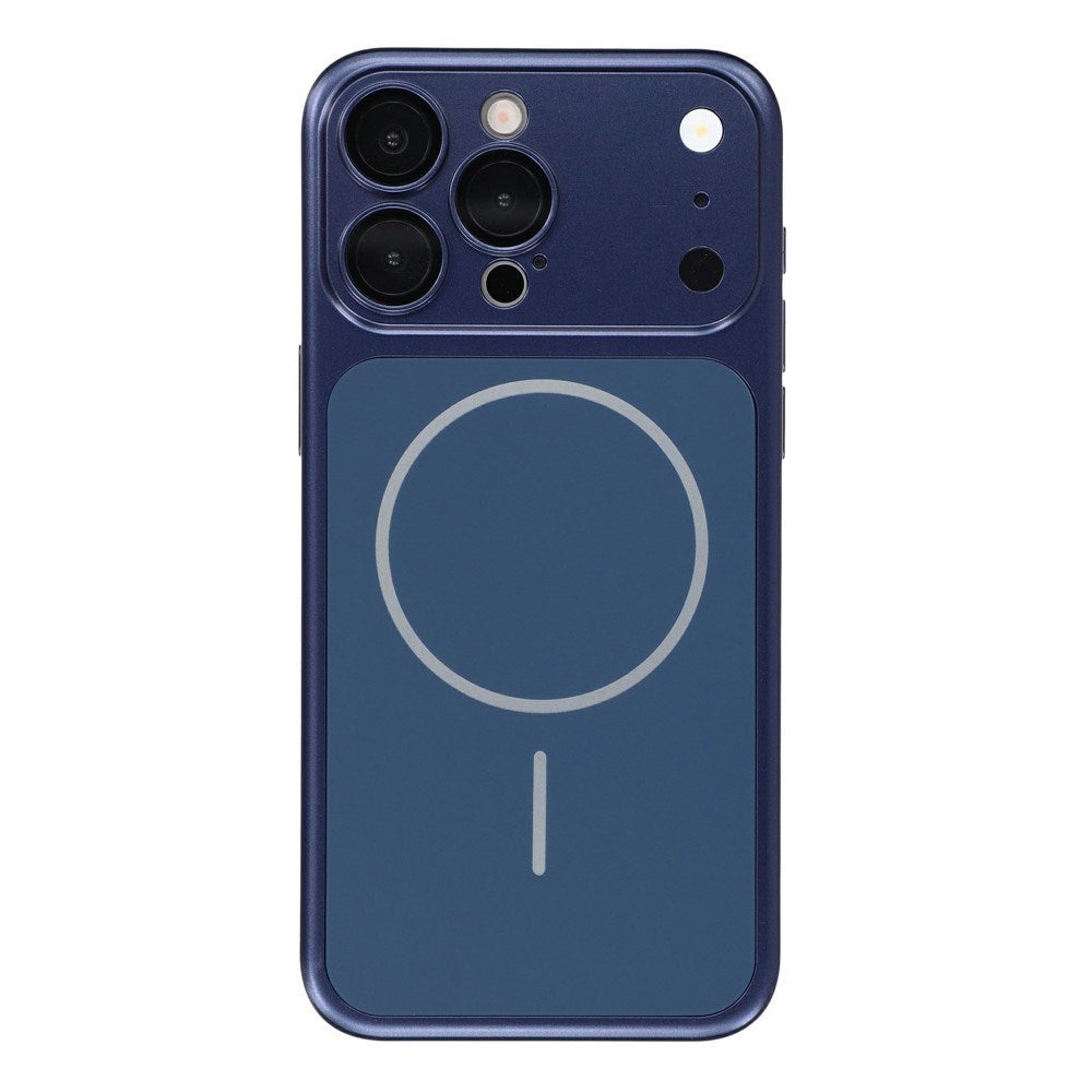 iPhone 15 Pro EIDERWOOD Hard Plastic Case w. Camera Protector - MagSafe Compatible - Dark Blue