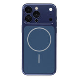 iPhone 15 Pro EIDERWOOD Hard Plastic Case w. Camera Protector - MagSafe Compatible - Dark Blue