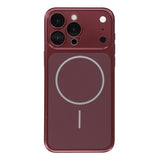 iPhone 15 Pro EIDERWOOD Hard Plastic Case w. Camera Protector - MagSafe Compatible - Red