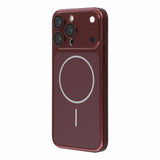 iPhone 15 Pro EIDERWOOD Hard Plastic Case w. Camera Protector - MagSafe Compatible - Red