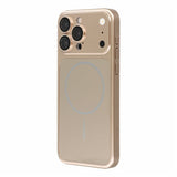 iPhone 15 Pro EIDERWOOD Hard Plastic Case w. Camera Protector - MagSafe Compatible - Gold