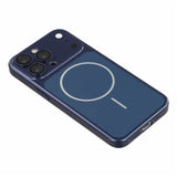 iPhone 14 Pro EIDERWOOD Hard Plastic Case w. Camera Protector - MagSafe Compatible - Dark Blue