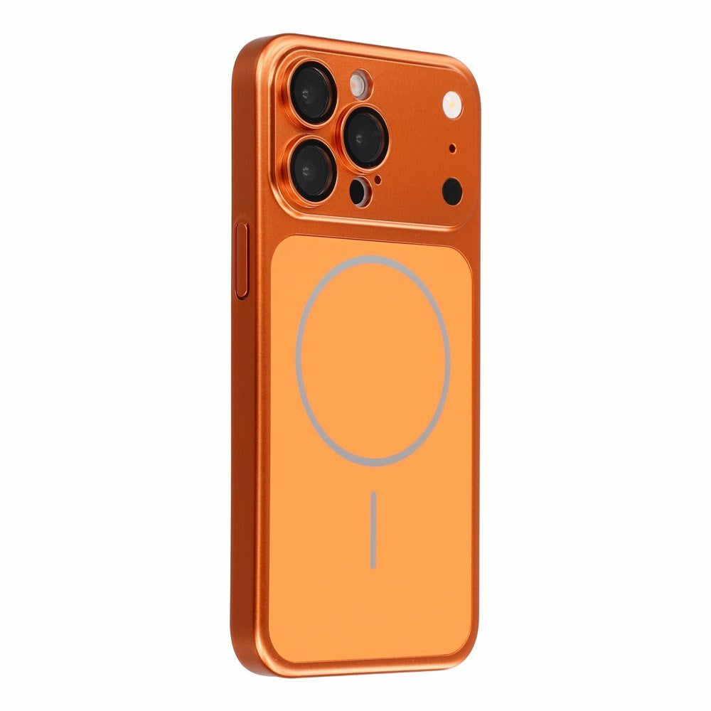 iPhone 14 Pro EIDERWOOD Hard Plastic Case w. Camera Protector - MagSafe Compatible - Orange