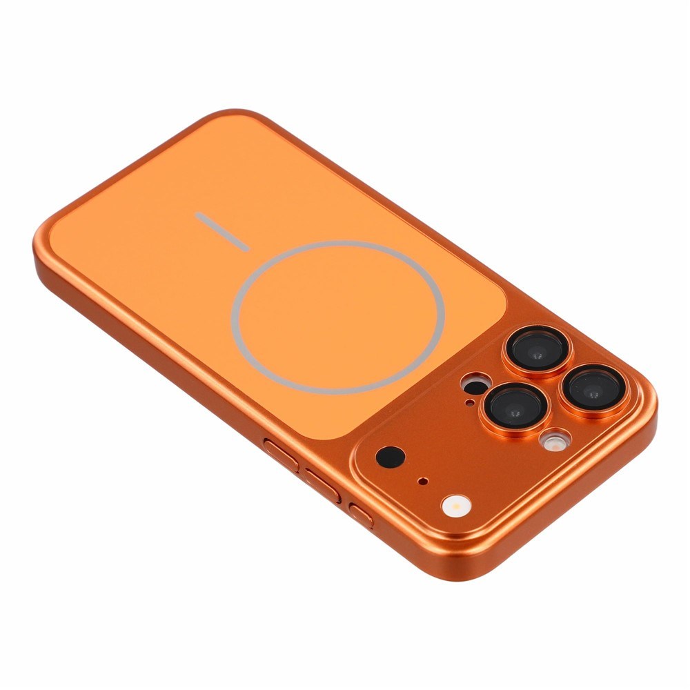 iPhone 14 Pro EIDERWOOD Hard Plastic Case w. Camera Protector - MagSafe Compatible - Orange