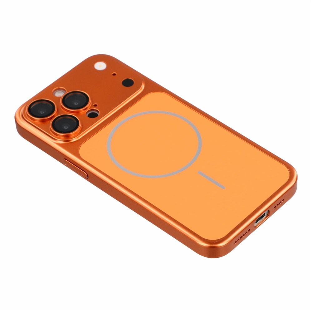 iPhone 14 Pro EIDERWOOD Hard Plastic Case w. Camera Protector - MagSafe Compatible - Orange