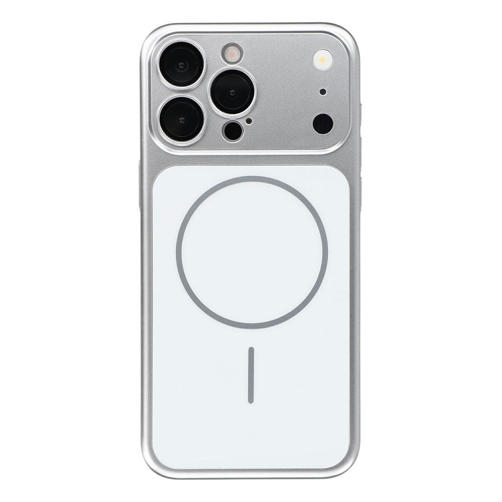 iPhone 14 Pro EIDERWOOD Hard Plastic Case w. Camera Protector - MagSafe Compatible - Silver