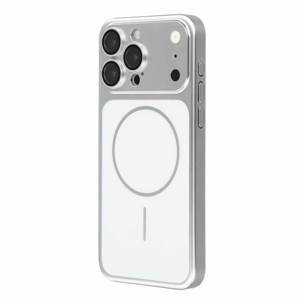 iPhone 14 Pro EIDERWOOD Hard Plastic Case w. Camera Protector - MagSafe Compatible - Silver