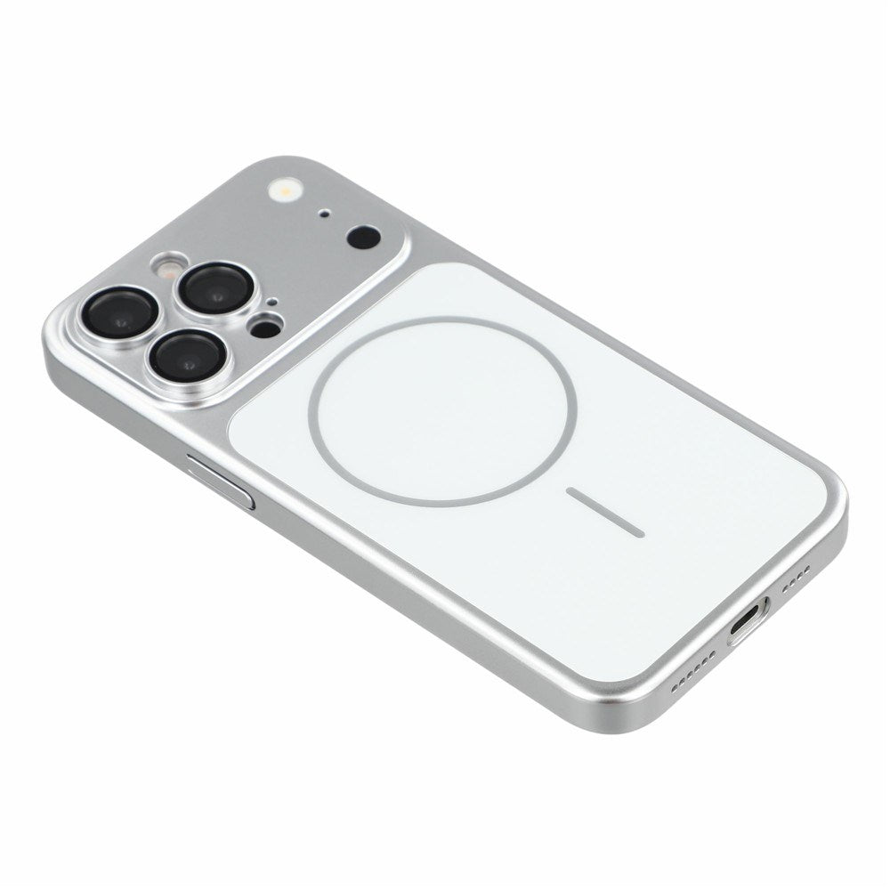 iPhone 14 Pro EIDERWOOD Hard Plastic Case w. Camera Protector - MagSafe Compatible - Silver