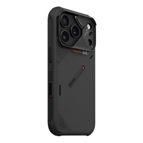 iPhone 18 Pro / 17 Pro AULUMU Aramid Fiber Case with Camera Protection - MagSafe Compatible - Black