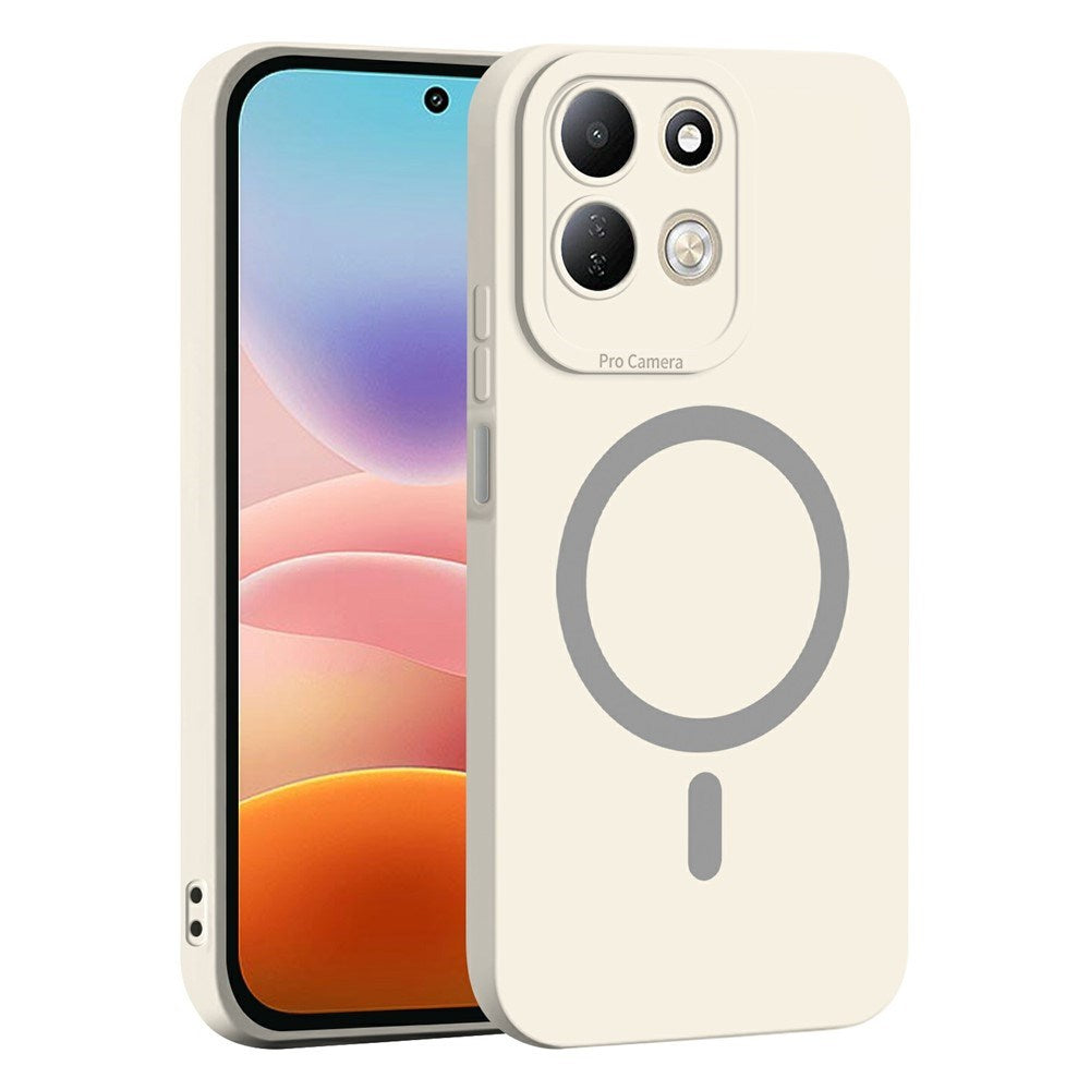 Xiaomi Redmi 17 (5G / 4G) EIDERWOOD Flexible Plastic Case - MagSafe Compatible - White