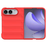 iPhone Fold EIDERWOOD Rugged Plastic Case - Red