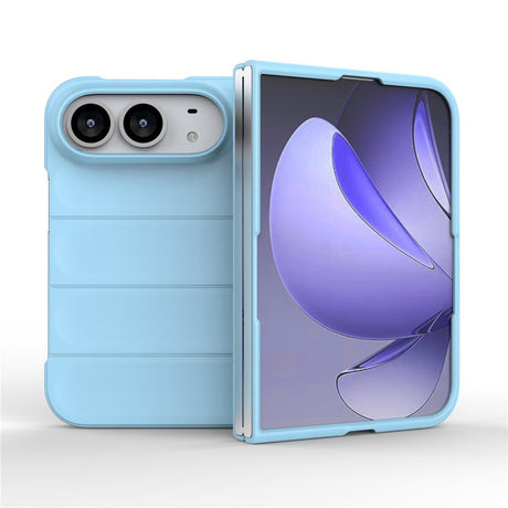 iPhone Duo EIDERWOOD Rugged Plastic Case - Light Blue